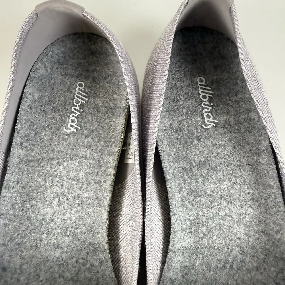 Allbirds Tree Breezer Ballet Flats Wool Knit Women US 10 Washable Hazy Mauve